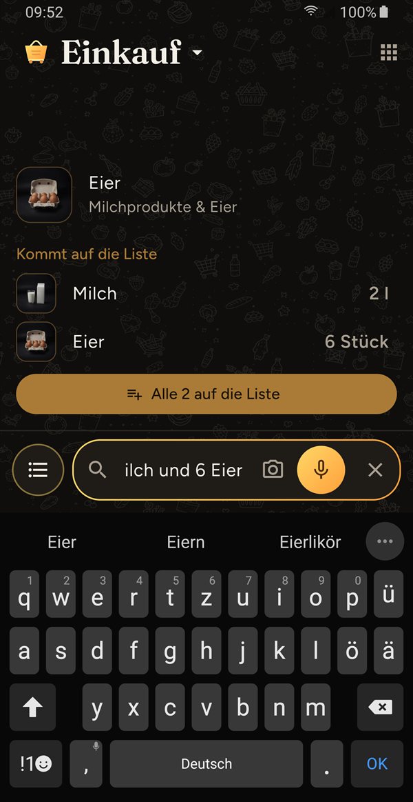ShopperHopper: Schreiben, wie man spricht
